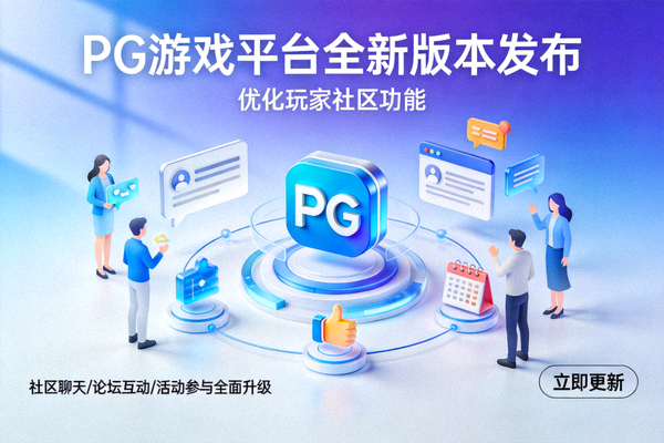 PG游戏平台发布全新版本优化玩家社区功能