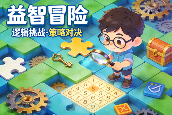 益智冒险游戏 - 考验逻辑与策略的休闲游戏画面